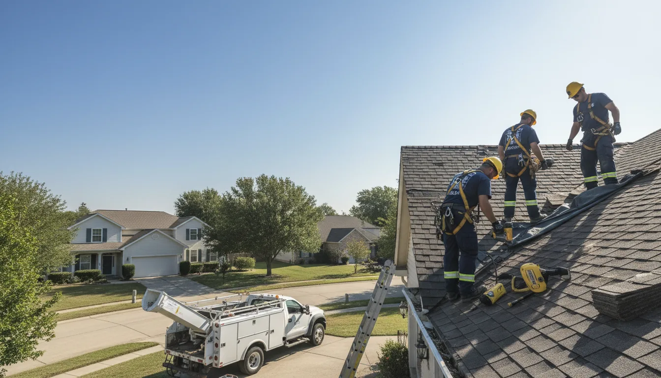 Hail Damage Roof Repair in Mckeesport, PA